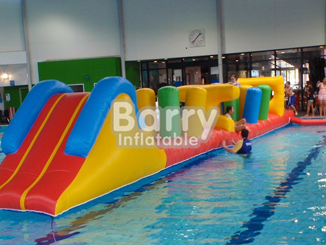 0.9mmPVC Inflatable Aqua Park Good Qaulity Inflatable Water Obstacle Course For Sale BY-AR-003